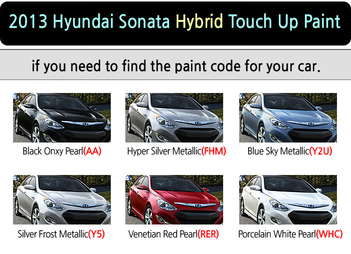 MagicTip Hyundai Sonata Hybrid TouchUp Paint Pen 7B P3 T3 T4 SM WJ Y4