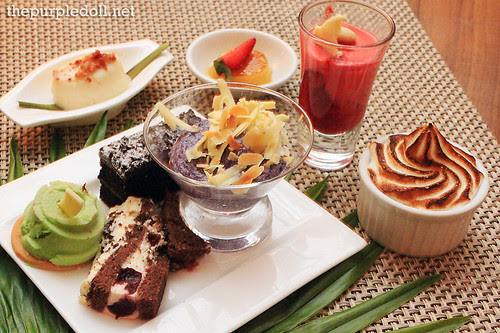 Desserts at Corniche