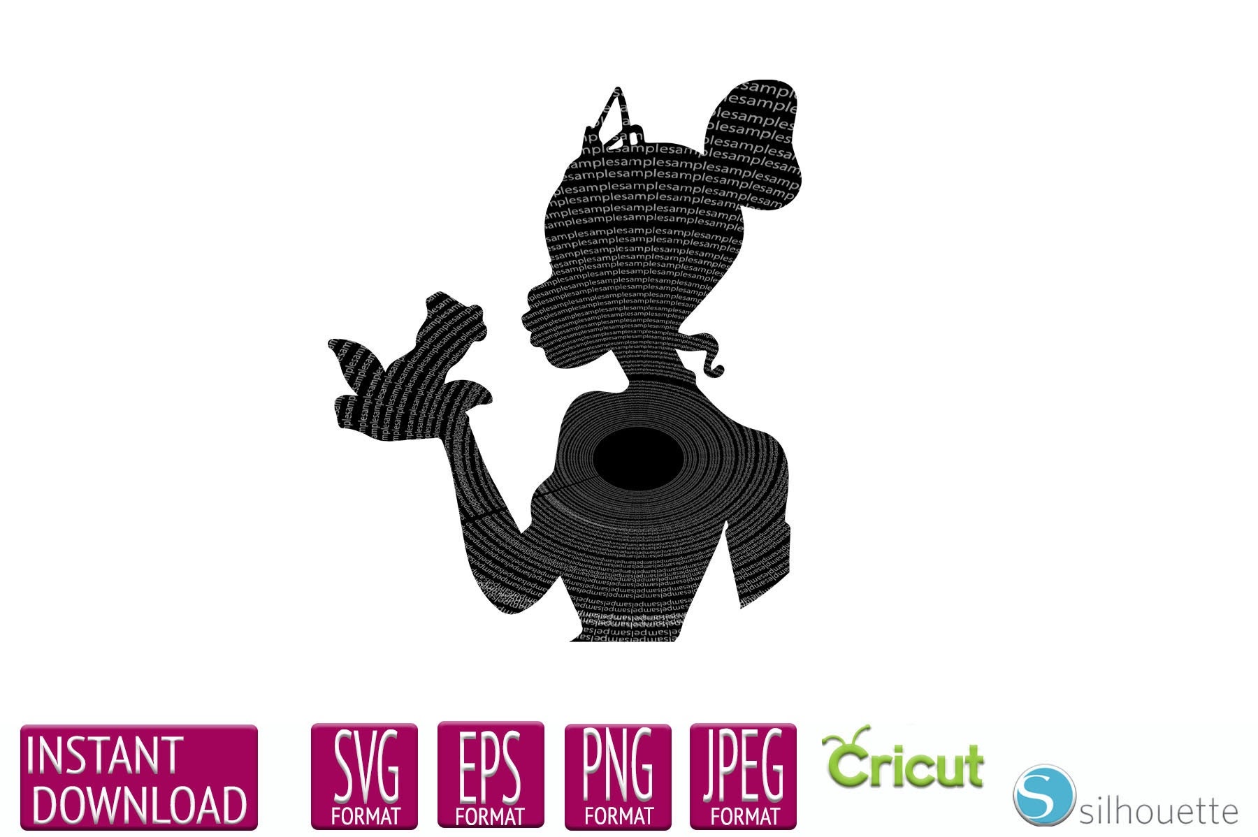Download 312 Princess Tiana Svg SVG PNG EPS DXF File for Cricut, Silhouette and Other Machine