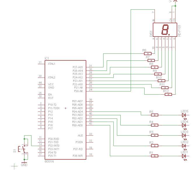 Schaltplan/layout mit EAGLE für Reaktionstestspiel - Mikrocontroller.net