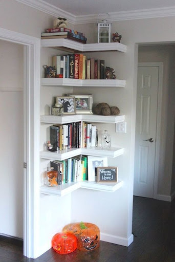 Bookshelves Design For Small Space