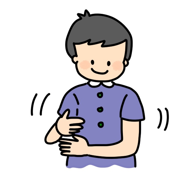手話のイラスト かわいいフリー素材が無料のイラストレイン