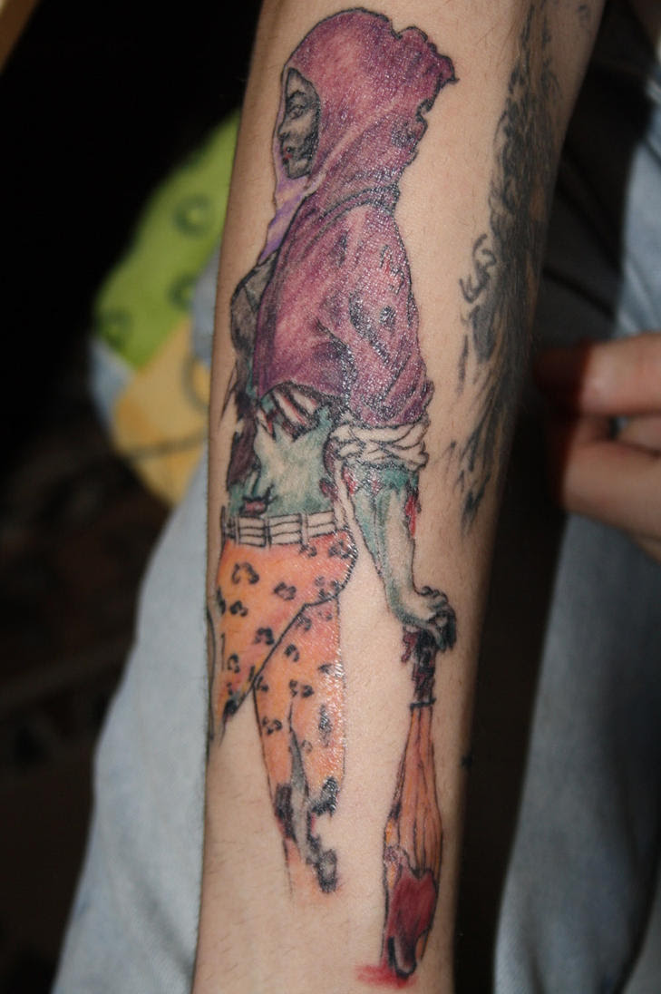 woman tattoo