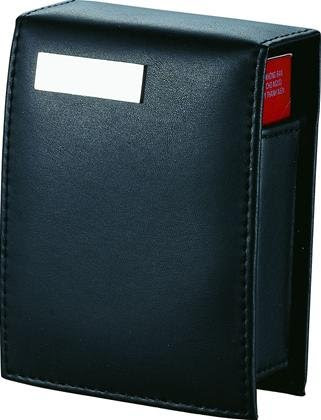 New - Teresina Black Leather Cigarette Case - VCM303
