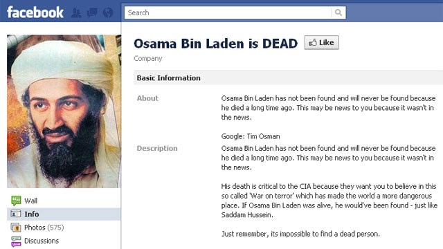 Osama bin Laden Dead Full. The #39;Osama Bin Laden is Dead#39;