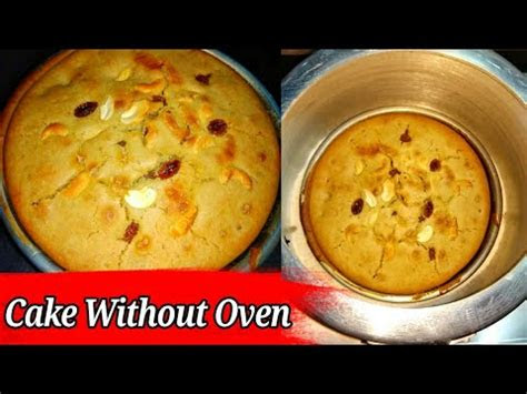 cake  oven eggless cake  pressure cooker