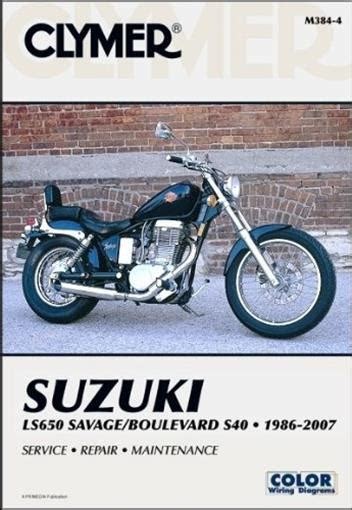 PDF Suzuki Ls650 Savage 1986 2004 Full Service Repair Manual