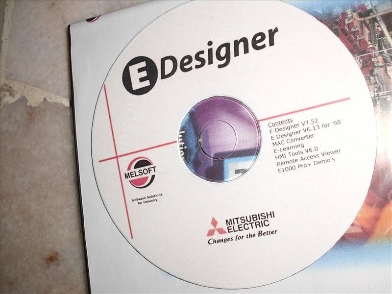 BEIJER MITSUBISHI  HMI PROGRAMMING SOFTWARE EDESIGNER V7.52 Johor 