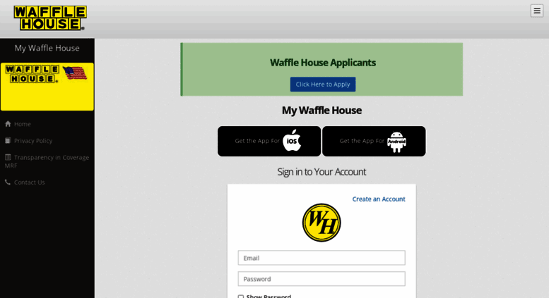 my waffle house