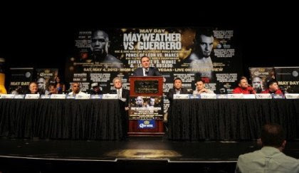 Mayweather Guerrero on 171 420x243 Mayweather Vs  Guerrero News