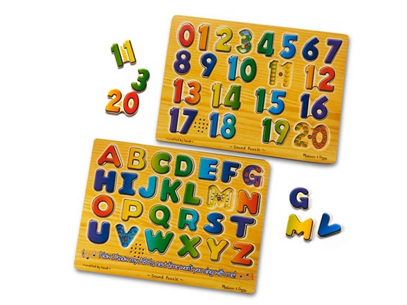 Numbers & Alphabet Sound Puzzle Bundle - Kids.Woot