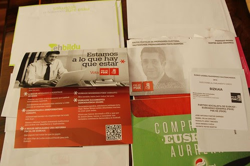 Propaganda electoral 21O