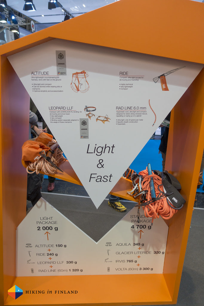 Petzl Fast & Light SkiMo Gear