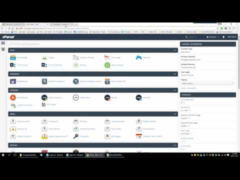 Gambar 1 Hosting Nhieu Domain