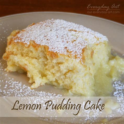 lemon pudding cake recipe dishmaps