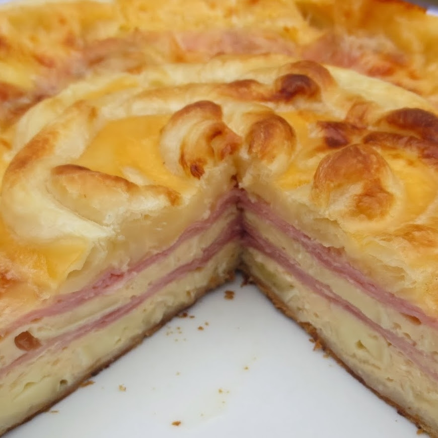 Quiche de Jamon York y Queso (4.2/5)