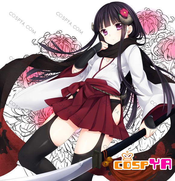 白鬼院凜々蝶 しらきいん りりちよ 先祖返り コスプレ衣装 妖狐 僕ss Cosplay アニメキャラ コスプレ衣装 通販cosplay