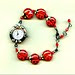 Fashion Watch: Lady Bugs Band and Gunmetal Face
