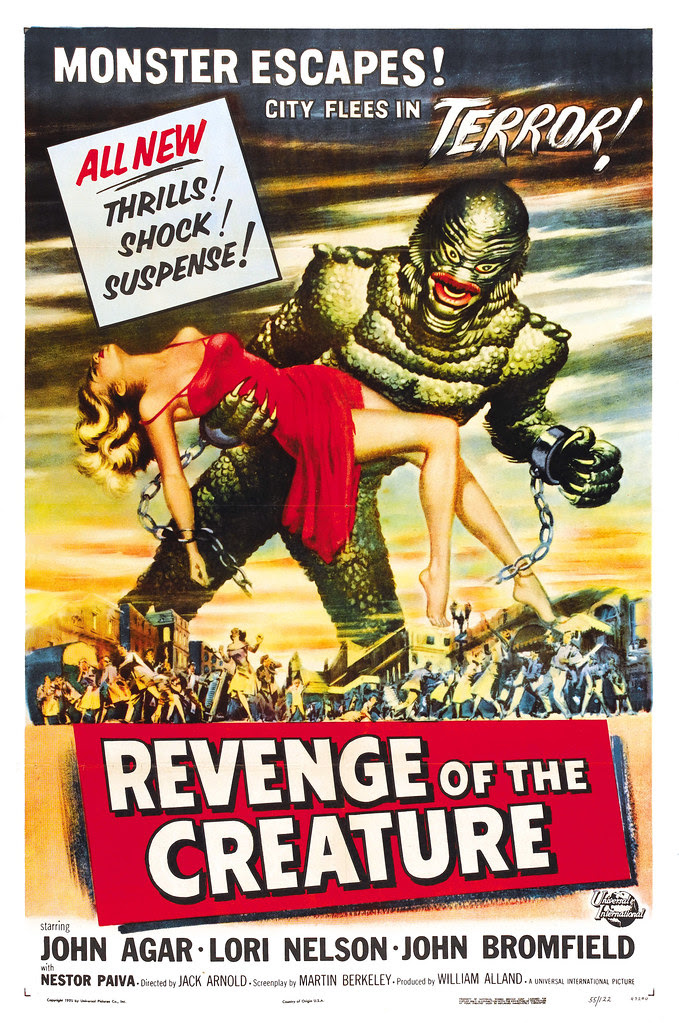 Reynold Brown - Revenge of the Creature (Universal International, 1955)