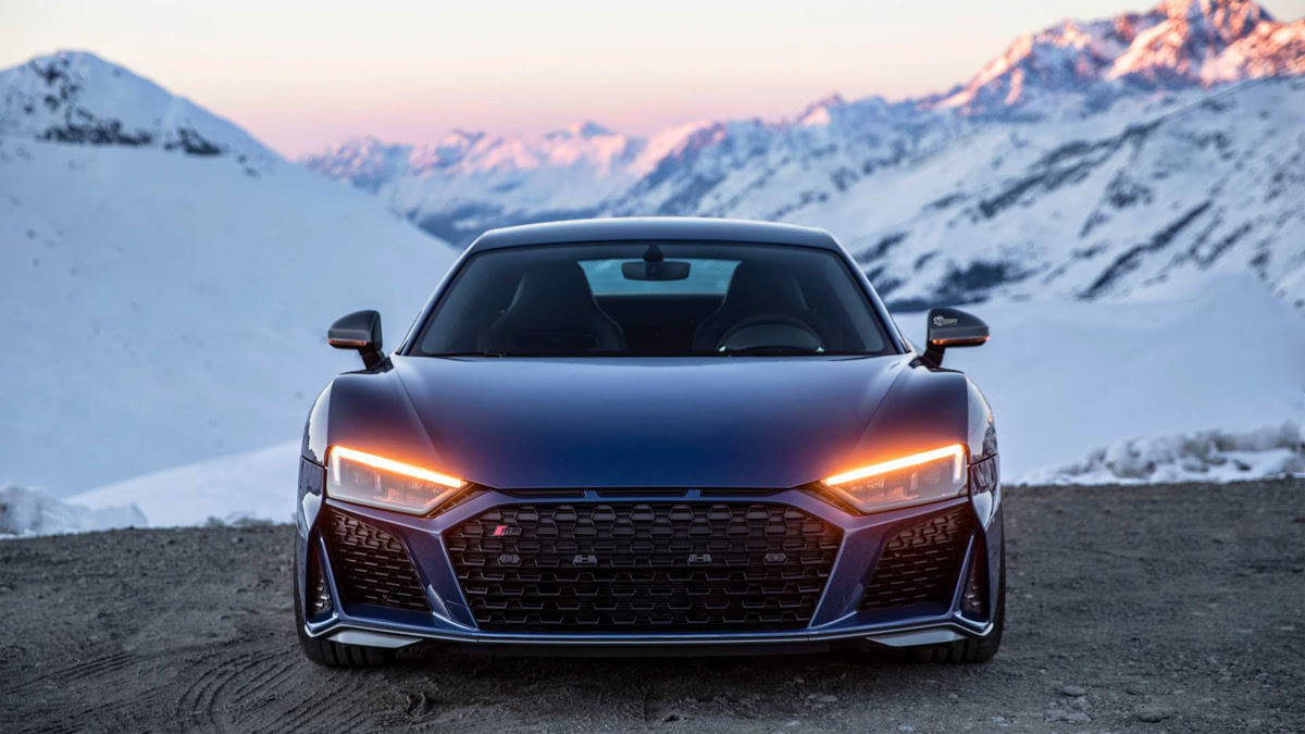 雪山美车 Audi R8 V10 Performance 美绝阿尔卑斯山 设计