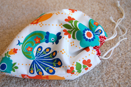 drawstring bag