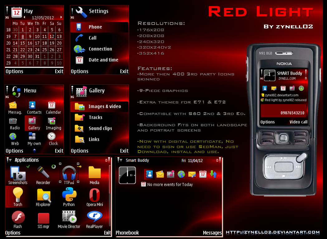 E71 Softwares Themes - belina