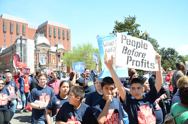 AFGE Participates in #StopFastTrack Rallies