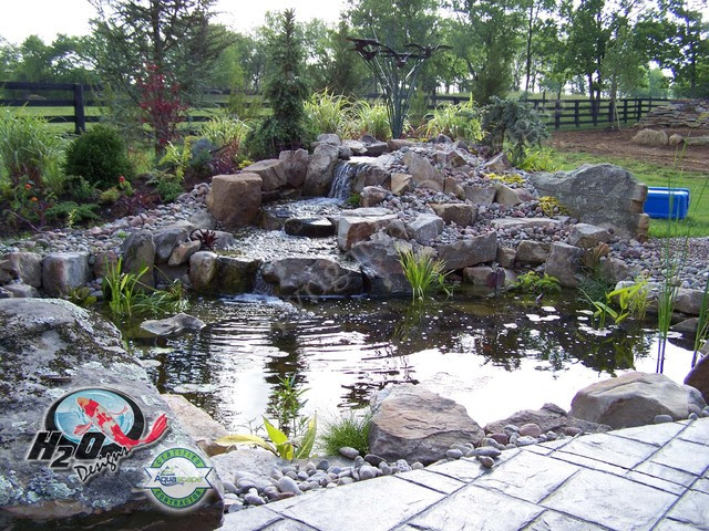 KOI Pond, Backyard Pond &amp; Small Pond Ideas for your Kentucky Landscape ...