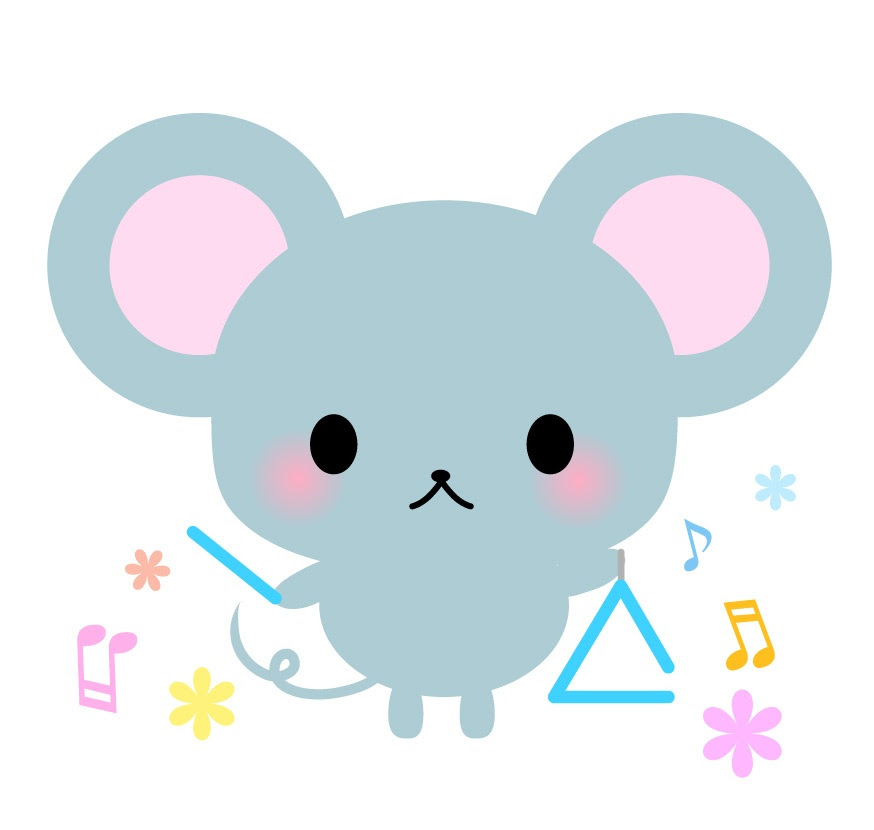 かわいいねずみ無料のイラスト素材 イラストボックス