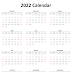 2022 calendar portrait orientation - 2022 printable calendar with holidays portrait orientation
