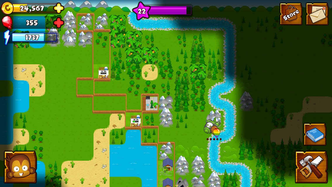 Bloons Monkey City Map End of map reached on mobile | Ninja Kiwi Forums