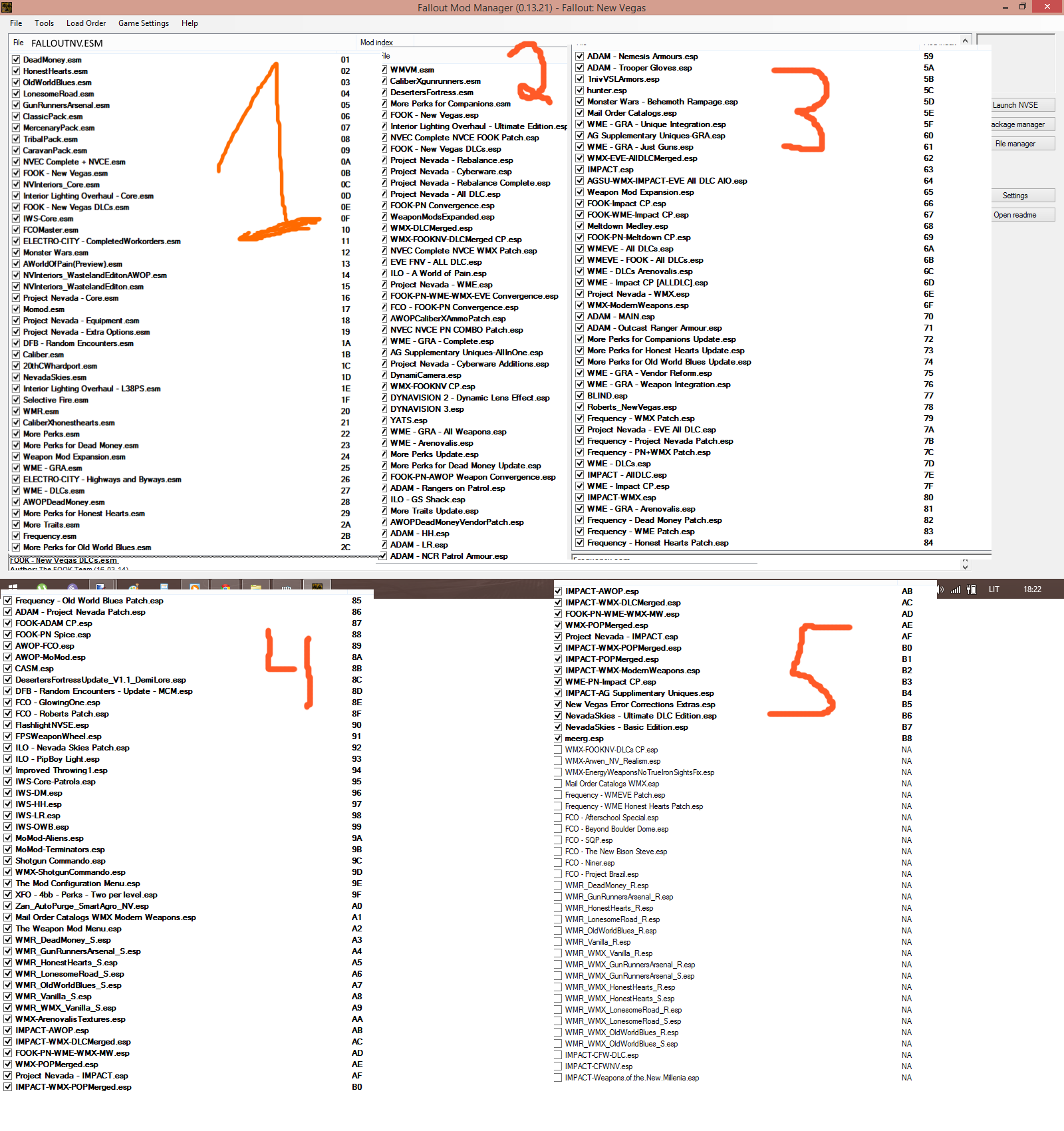 Help With Mods Load Order Fallout New Vegas