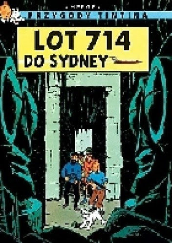 Okładka książki lot 714 do Sydney