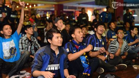 ici moratti tangsel gelar nobar pertandingan inter milan