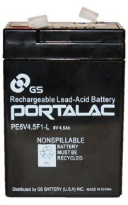 Genuine GS PORTALAC PE6V4.5F1 - 3-Pack with F2 Adaptors