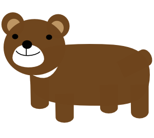 クマのイラスト 無料イラスト作成ソフトinkscape インクスケープ の作品集