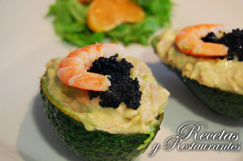 Aguacates rellenos