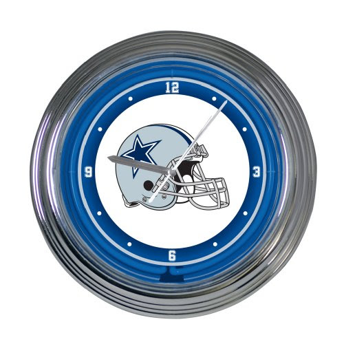 Dallas Cowboys 15 inch Neon Clock