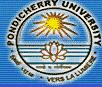 Pondichery Unviersity Project 