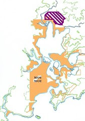 Walkies Map May 2009