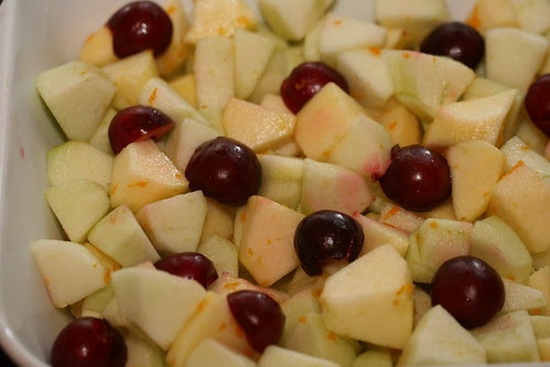 Food Librarian - Old-Fashioned Apple & Cherry Crisp