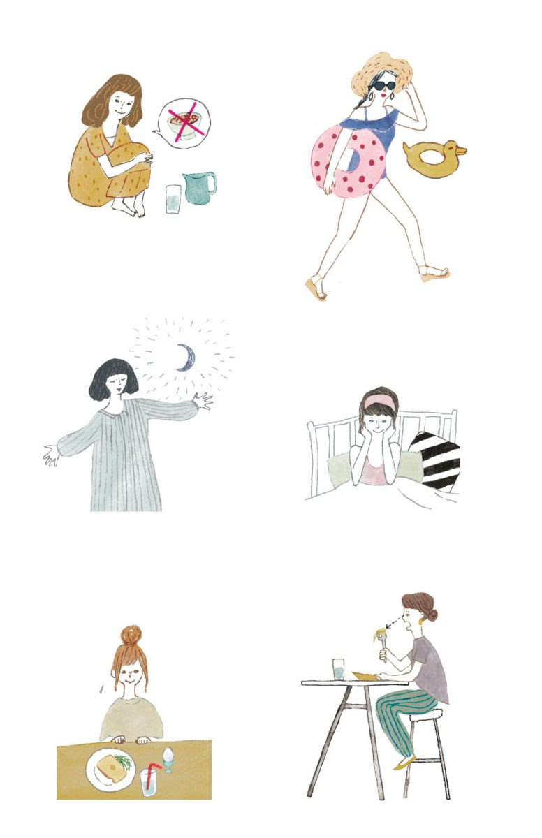 Anan 夏疲れ回復 特集 イラスト Kalo