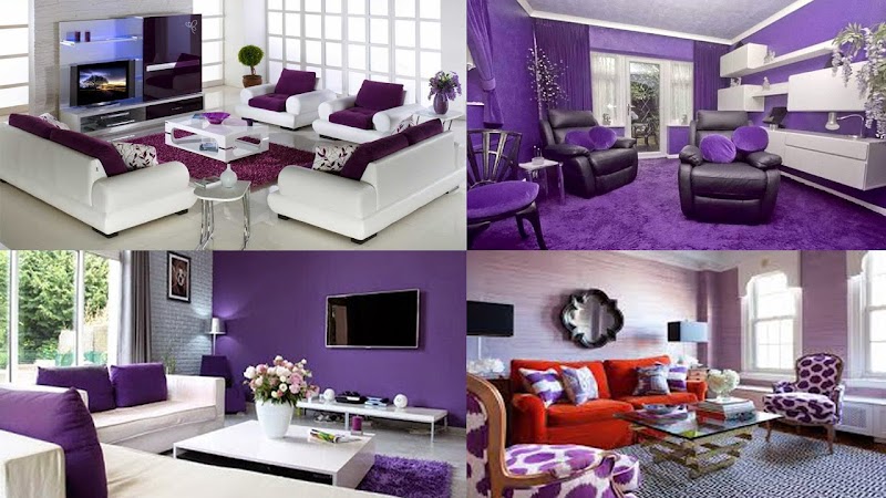 50+ Desain Cat Rumah Ruang Tamu, Paling Top!