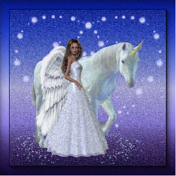 Licorne Et Belle Princesse