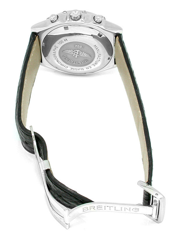 Foto 3, Orig.Hr-Breitling-Chronomat Topuhr Neuzustand Portofrei, U1831