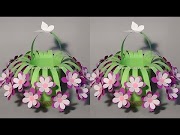 Terbaru Cara Membuat Pot Bunga Dari Kertas  Kerajinan Tangan Simple, Terupdate!