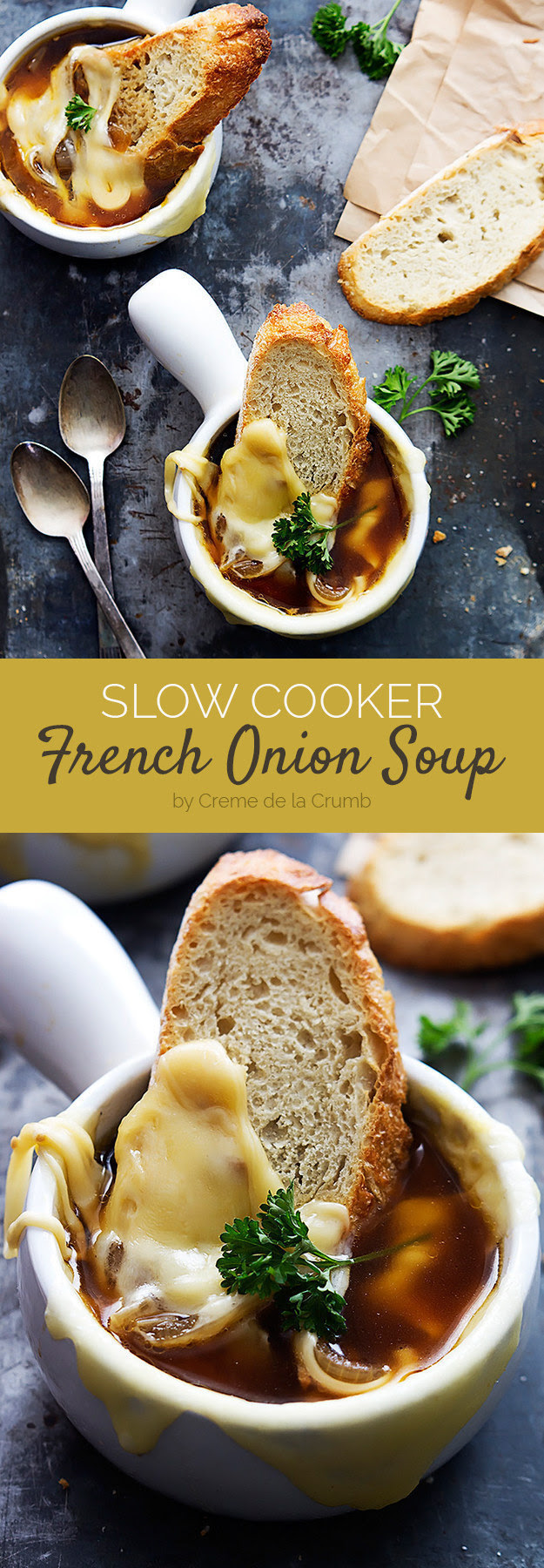 Slow Cooker French Onion Soup