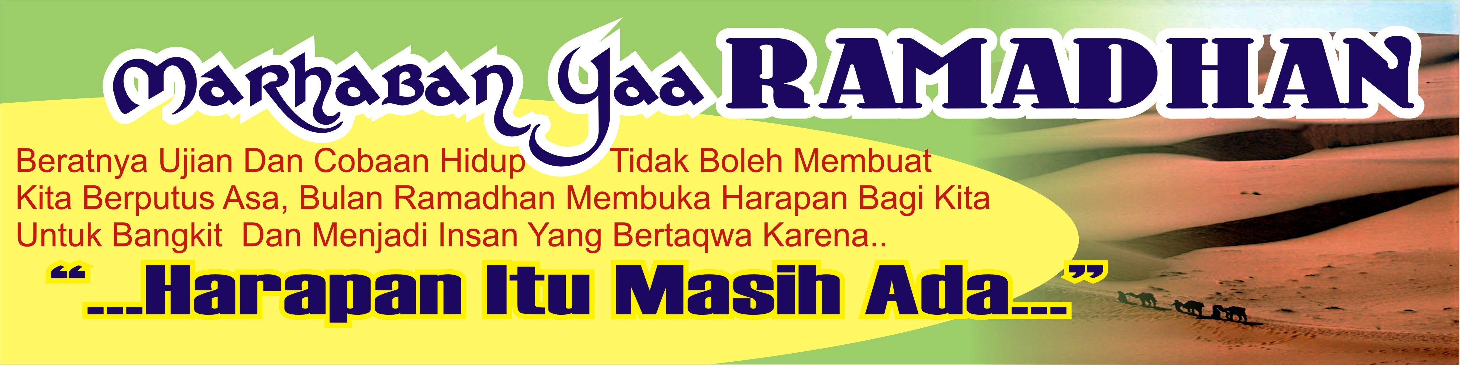 Selamat datang bulan Ramadhan 1434 Hijriah