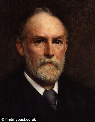 Historical records, found by London-based Findmypast.co.uk discovered the first ever attempts to scientifically study ghosts began with Edmund Gurney and Frederic Myers (pictured)