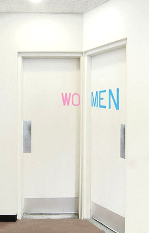 creative toilet signs
